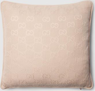 Gucci GG Viscose Cushion, Neutral