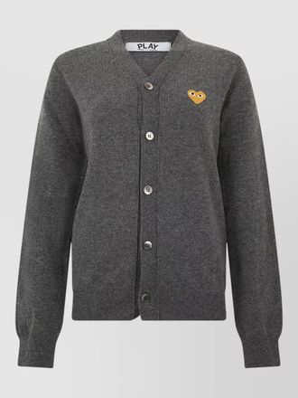 Comme Des Gar&ccedil;ons wool cardigan v neck long sleeves