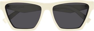 Saint Laurent Sunglasses Sl M103 007 Ivory/Black Women
