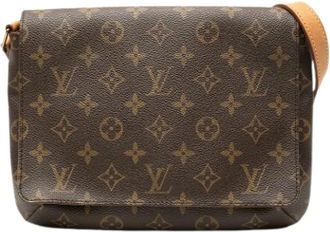 Louis Vuitton Pre-owned Cross Body Bags, female, Brown, Size: ONE SIZE Pre-owned Vintage Crossbody Bag