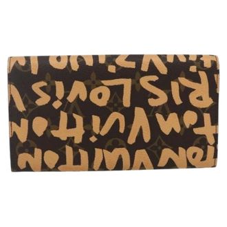 Louis Vuitton Pre-owned Fabric Wallet - - Pre-owned - Donna - Marrone - ONE SIZE