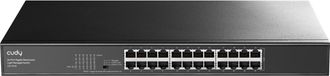 OEM Cudy Gs1024e Switch Gestionado Gigabit Ethernet (10/100/1000) Negro