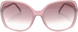 Chanel Occhiali da sole geometrici CC Mark anni 10-20 - Rosa