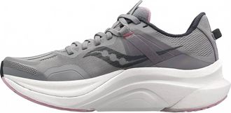 Saucony Womens Tempus Running Shoes In Alloy/quartz Gris