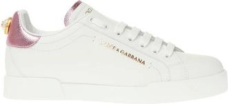 Dolce & Gabbana Portofino sneakers - Dames - Sneakers - Wit - 39 1/2 EU - Schoenen