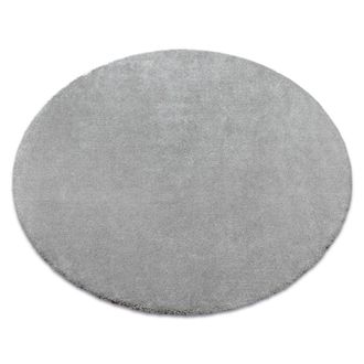 RugsX RugsX Round Star Rug in Grey | Size: 200 cm diameter