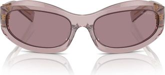 Miu Miu Sunglasses Mu14 Zs 12 W20 I Transparent Purple/Light Purple Women