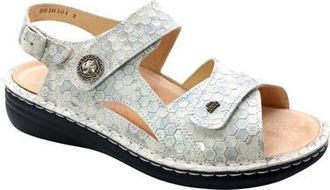 Finn Comfort Barbuda Ankle Strap Slide Sandal in Bianco Esandra at Nordstrom, Size 39