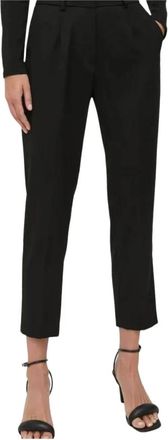 Silvian Heach Double Pantalon - Dames - Vrijetijds broeken - Zwart - 3XS - Polyester - Broeken