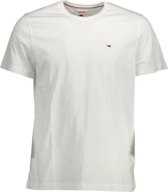 Tommy Jeans Hombre, Camisetas, Blanco, Talla: L