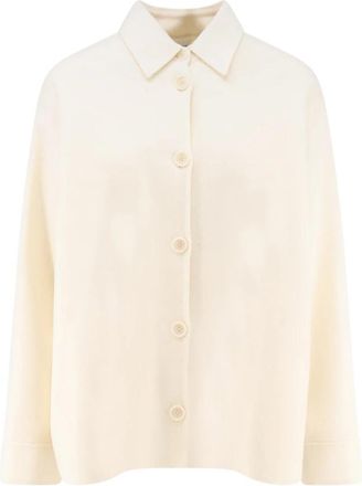 Aspesi 0951P517 Jas - Dames - Zomerjassen - Beige - XS - Wol - Jassen