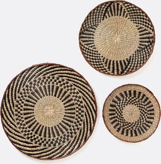 La Redoute Interieurs Set van 3 wanddecoraties, Jutlo
