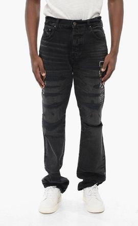 Amiri Regular-Fit Jeans VARSITY EAGLE with 22 cm Embroidery Amiri