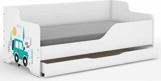 OEM Cama Infantil Lilu 160x80 Cars-lados