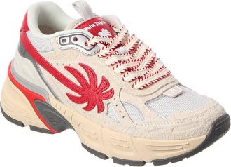 Palm Angels 4 Leather & Mesh Sneaker