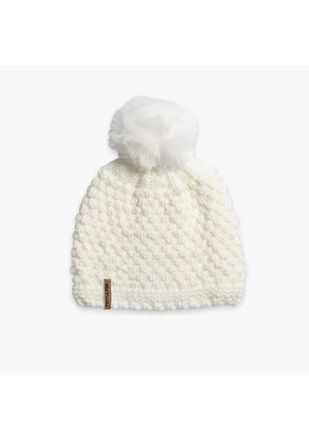 Turtle Fur Snowfall Pom Slouch Beanie in White at Nordstrom