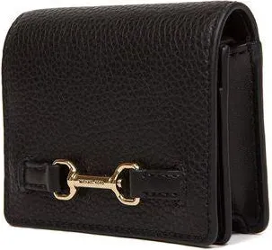 Michael Kors Womens Wallet Black Leather Bags