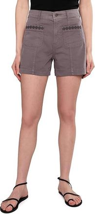 Toad&Co Linden Shorts Womens Shorts Ash Embroidery : 10 5, Cotton/Elastane