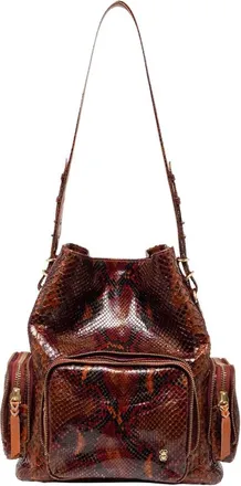 CLARIS VIROT Bolsos - Bags - Mujer - Marr&oacute;n - ONE SIZE