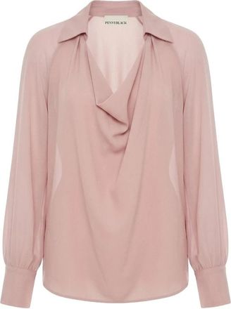 Pennyblack Pbpgirante Blouse - Dames - Blouses - Roze - M - Overhemden