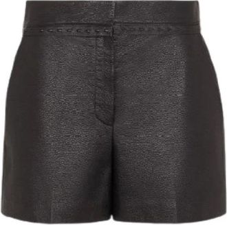 Fendi Mujer, Pantalones cortos, Negro, Talla: S