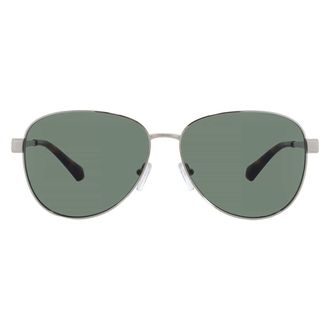 Michael Kors Biarritz Green Pilot Ladies Sunglasses MK1160 10143H 61