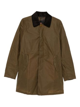 Baracuta The Original Barbour Tartan corduroy collar coat - Brown