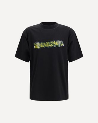 Balenciaga Messy Spray T-shirt in cotton Male L