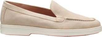 Santoni Classic Loafer - Dames - Loafers - Roze - 36 1/2 EU - Leer - Schoenen