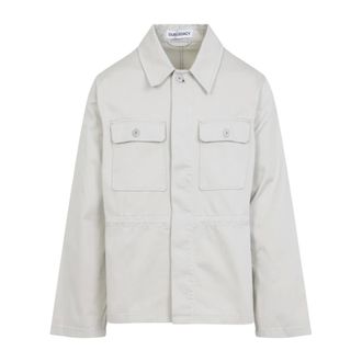 Our Legacy Light Jackets, male, Beige, Size: XL M2261Ups Jacket