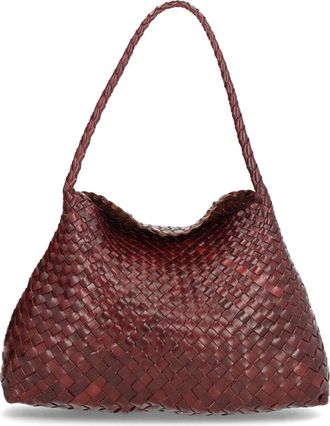 Dragon Diffusion Santa Maria Medium Braided Woven Handbag