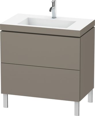 Duravit Lavabo Para Muebles Duravit L-cube C-bonded Con Base De Pie