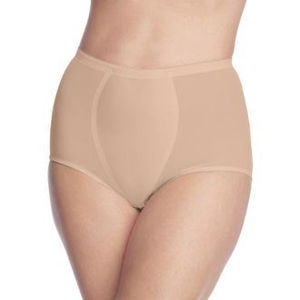 SECRET SOLUTIONS Brief Power Mesh Firm Control 2-Pack in Nude at Nordstrom, Size Medium