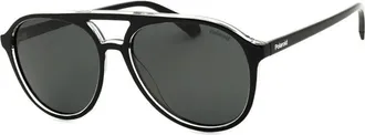 Polaroid PLD 4162/S 07C5M9 Black Crystal/Grey Polarized