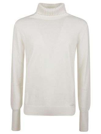 Ballantyne Plain Stitch Cashmere Turtleneck Sweater