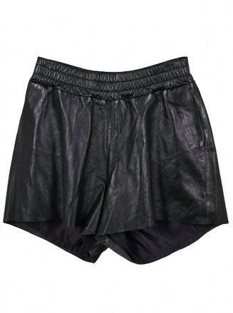 Mauritius Womens Dija Leather Short In Black