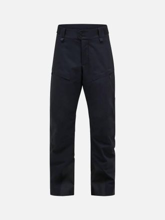 Peak Performance Mens Maroon Pants In Black