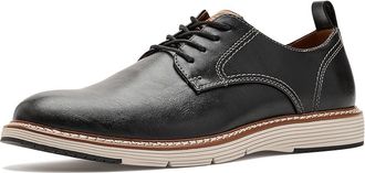 Deer Stags Executive Mens Dress Flat Shoes Black : 10.5 W, Faux Leather