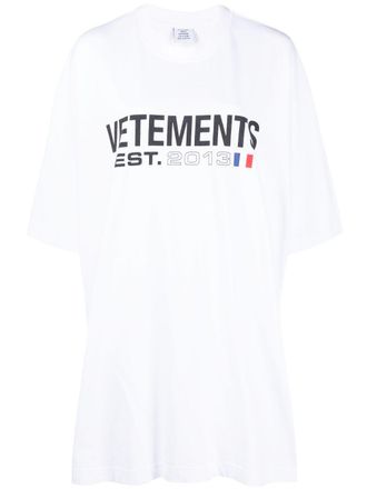 VETEMENTS logo katoenen t -shirt