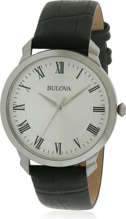 Bulova Leather Mens Watch