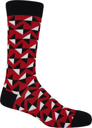 Peper Harow Triangle Mens Socks - Red