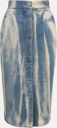 Vivienne Westwood Trouser Skirt Bleach Denim Blue 25 Women