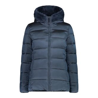 F.lli Campagnolo Steppjacke CMP, Damen, Gr. 40, blau (schwarz niagara), Obermaterial: 100% Polyamid. Futter: 100% Polyester. Wattierung: 100% Polyester, unifarben, Jac