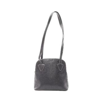 Loewe Pre-owned Leather Tote Bag - Dames - Vintage Schoudertas - Zwart - ONE Size - Leer - Vintage