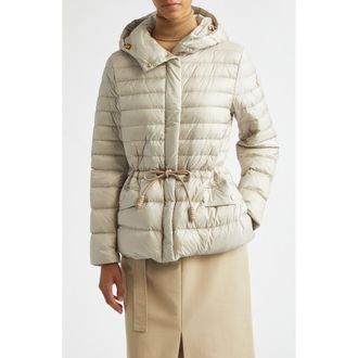 Moncler Raies Quilted Down Puffer Jacket in Beige at Nordstrom, Size 00