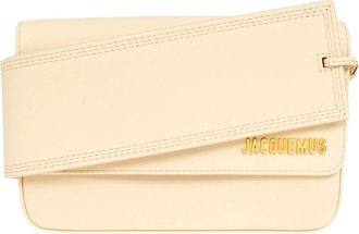 Jacquemus Womens Jacquemus Le Carinu Ivory White Bag - Tan - Size: ONE size