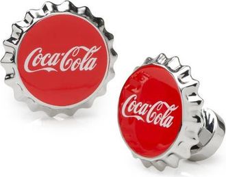 Cufflinks Inc. Coca Cola Bottle Cap Cuff Links in Red at Nordstrom
