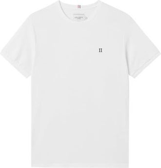 Les Deux Cotton Piqu&eacute; Crewneck T-Shirt in 2020-White at Nordstrom, Size Xx-Large