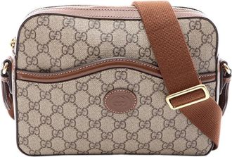 Gucci Pre-owned Gucci GG Supreme Retro Interlocking G Messenger Bag Unisex 96WSML8DZNQ6B2JI