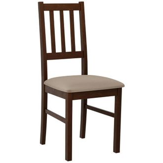 Mirjan24 Mobilier1 - Silla Victorville 146, Nuez, 94x43x40cm, Tapiz, De madera, Madera, Muebles ya montados